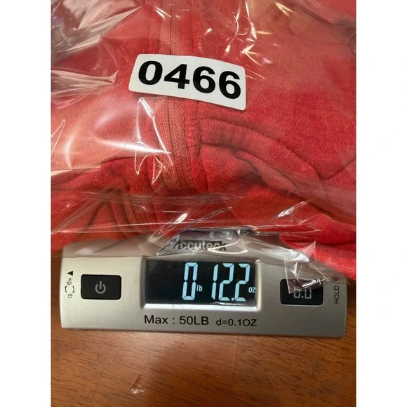 Merrell Select Wick Full Zip Hoodie Womens XL Coral Red Waffle Fleece Jacket - Picture 10 of 10